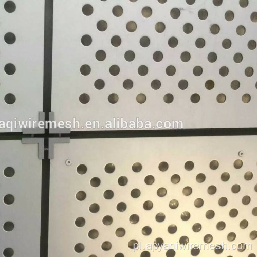 Okrągły metalowy panel z hałasem ze stali nierdzewnej